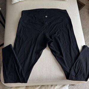 Lululemon Black Align Diamond Print Leggings